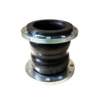 KST double sphere rubber expansion joint with flanged ends