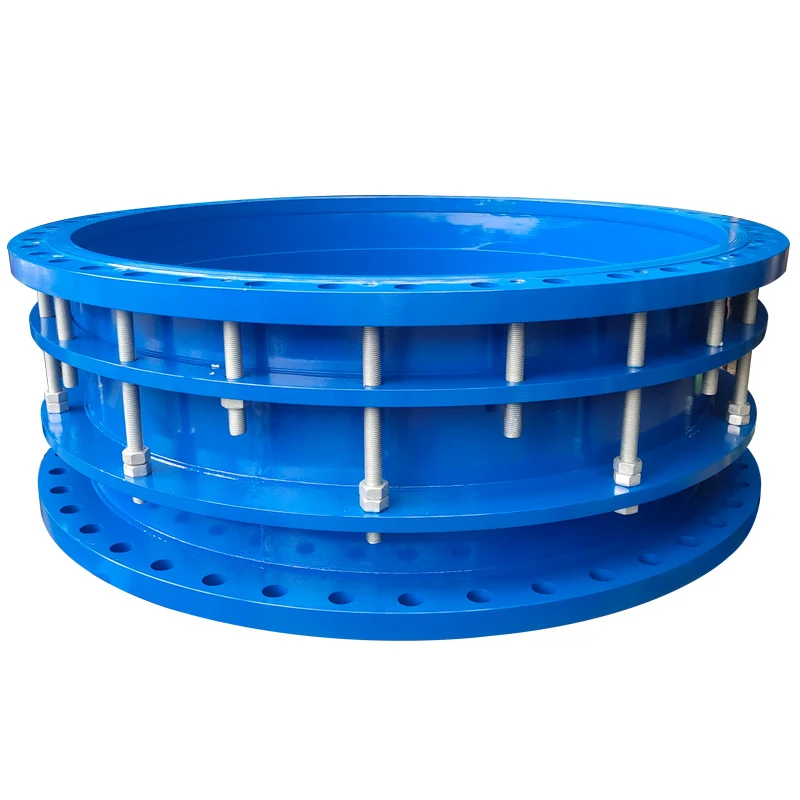 B2F double flange telescopic joint side view