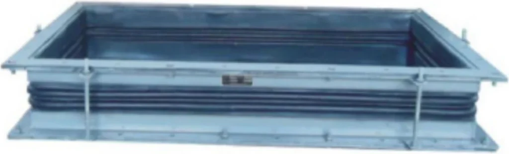 Rectangular rubber duct expansion joint configuration from Mingchao catalog