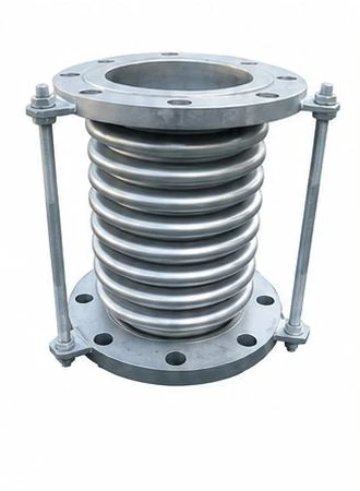 JDZ internal pressure axial metal expansion joint with flanged ends
