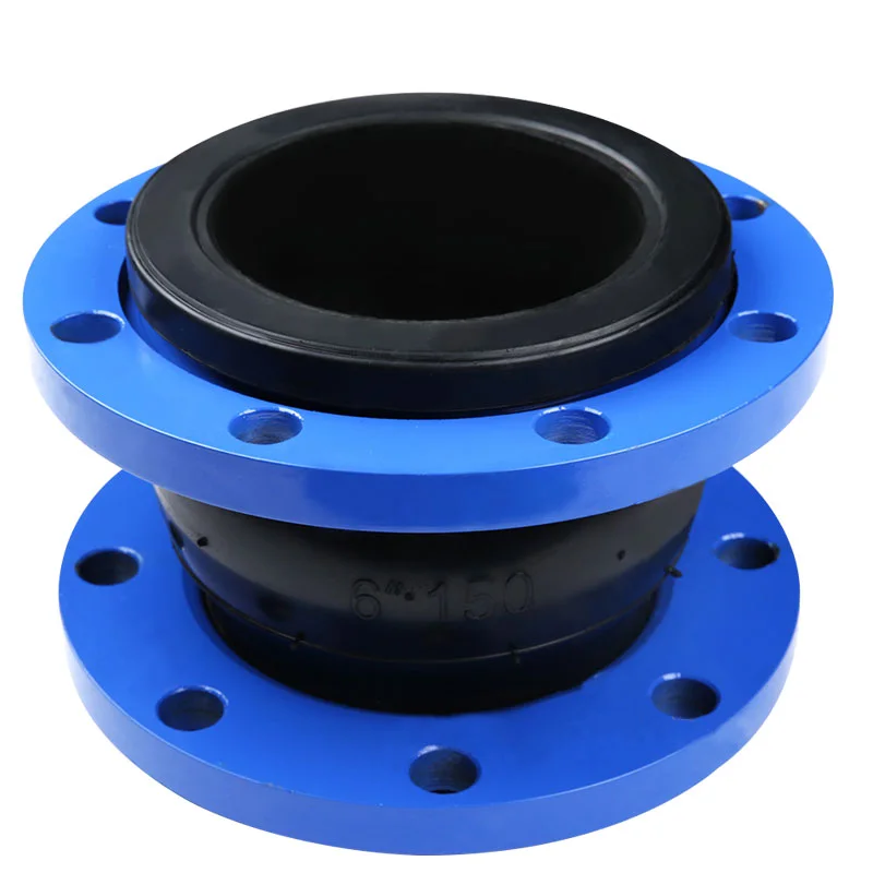 KXT rubber expansion joint flange and rubber body detail