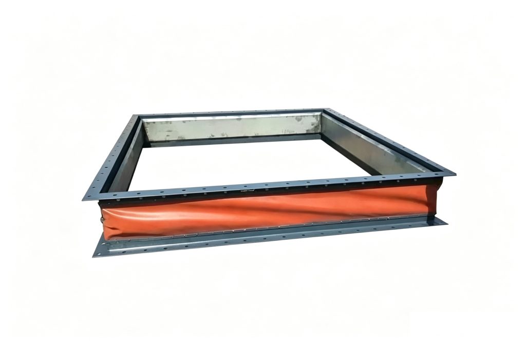 FUB / FVB Rubber Duct Expansion Joint - rectangular side view