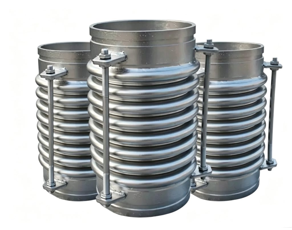 Grooved-End Bellows Expansion Joint - size range view