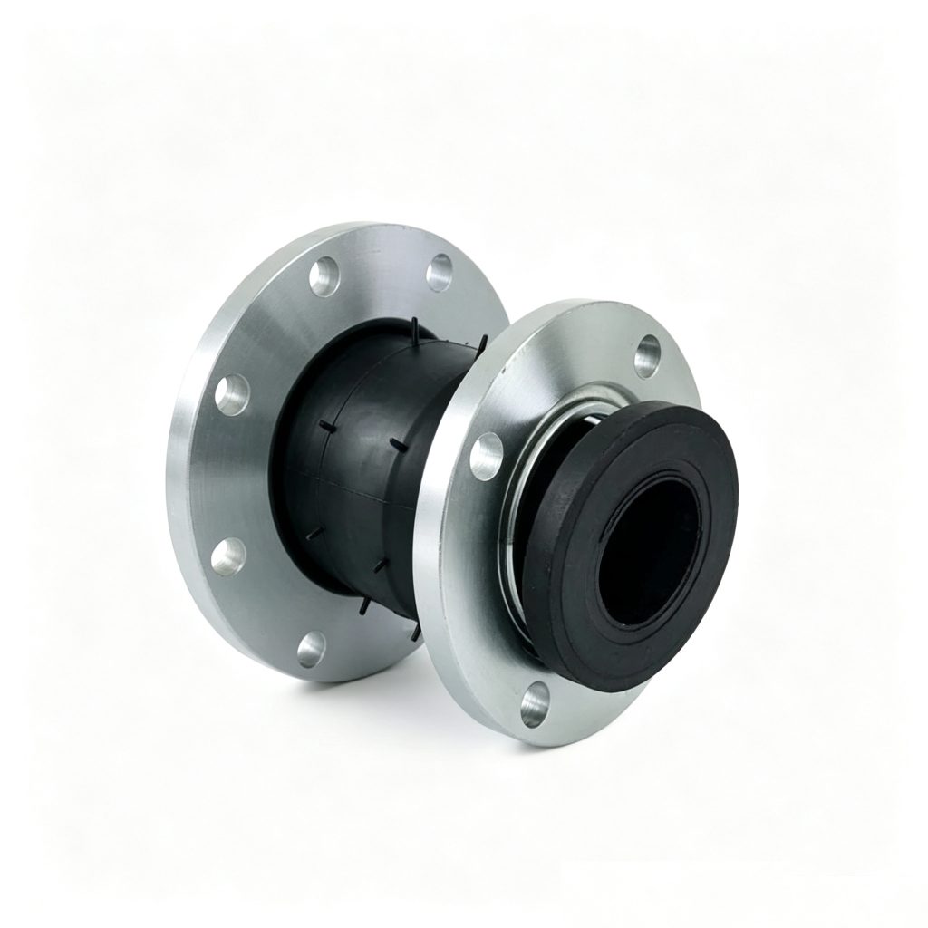 JGD (KXT) Eccentric Reducing Rubber Expansion Joint - front three-quarter view