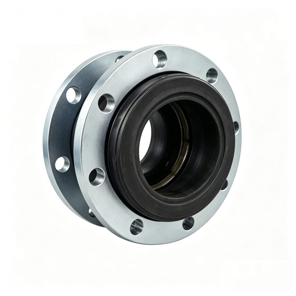 Vacuum-Resistant Rubber Expansion Joint - front three-quarter view