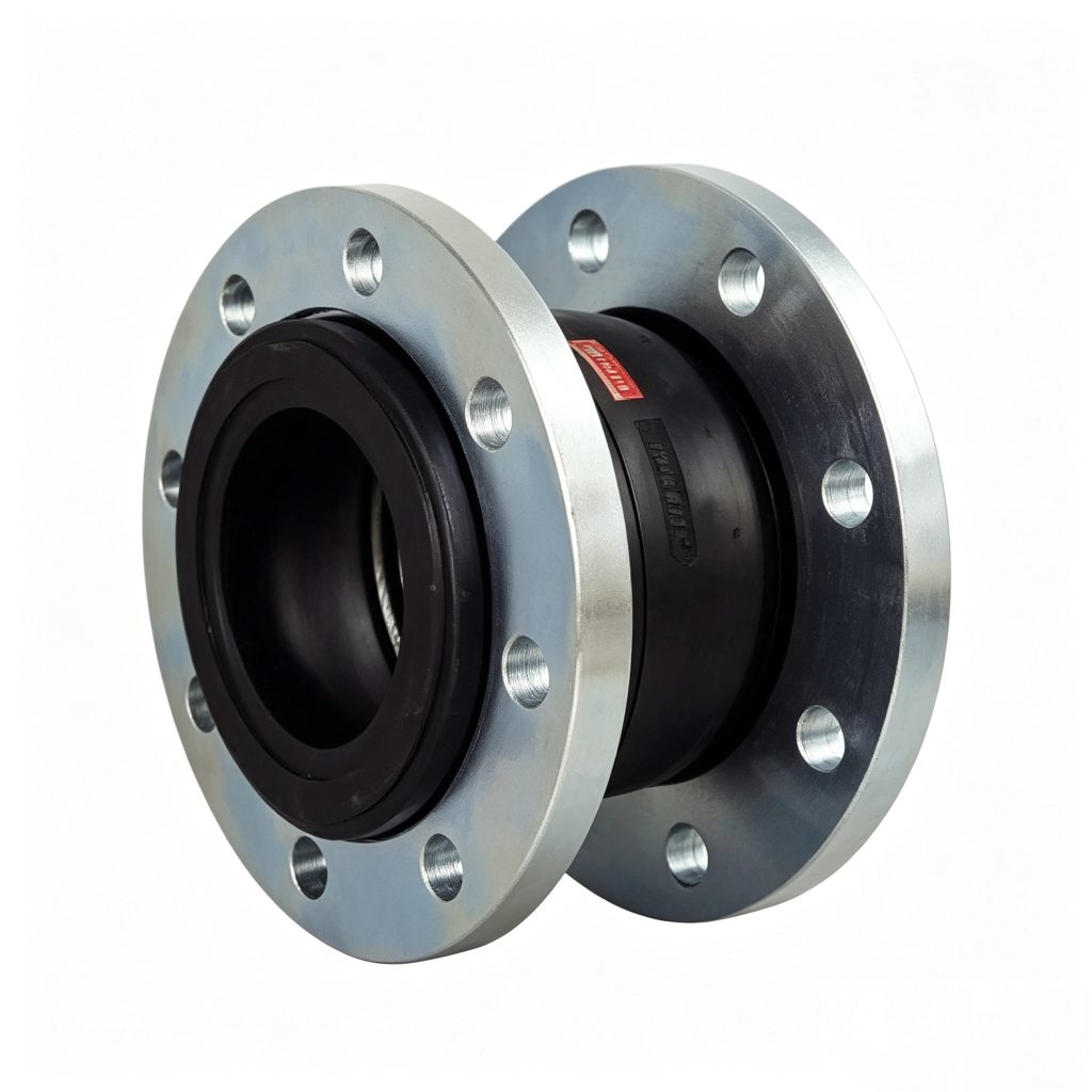 Vacuum-Resistant Rubber Expansion Joint - side view