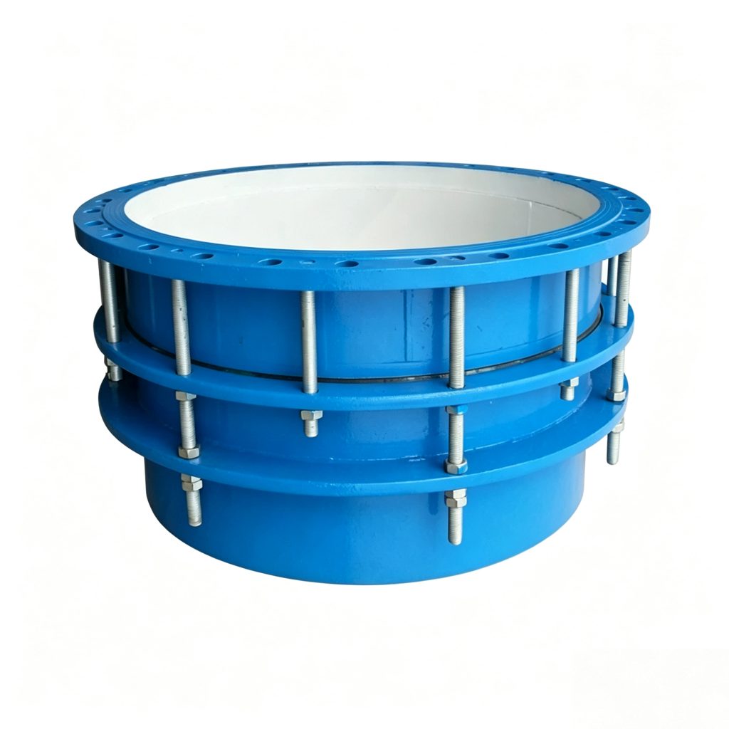 VSSJA-1 (BF) Single Flange Limited Telescopic Joint - front view