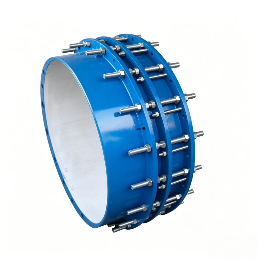 VSSJAFG (CF) Single Flange Dismantling Joint - front three-quarter view