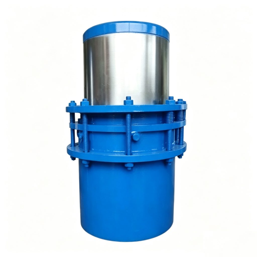 ZTB-B Direct-Buried Sleeve Expansion Joint - Type I front three-quarter view